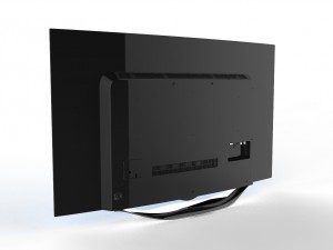 lg 55ec9300 curved oled tv Modelo 3D