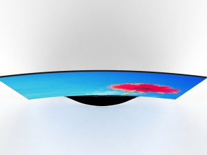 lg 55ec9300 curved oled tv Modelo 3D