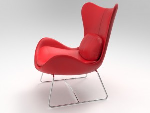 calligaris lazy armchair 3D Model