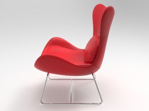 calligaris lazy armchair 3D Model