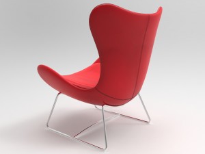 calligaris lazy armchair 3D Model