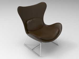 calligaris lazy armchair 3D Model