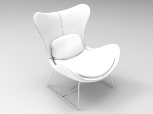 calligaris lazy armchair 3D Model