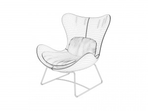 calligaris lazy armchair 3D Model