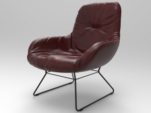 freifrau leya lounge 3D मॉडल