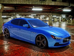 maserati ghibli 3D मॉडल
