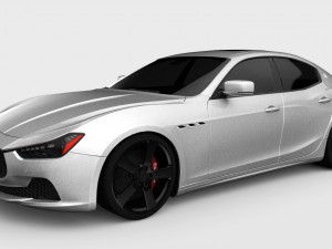 maserati ghibli Modèle 3D