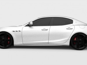 maserati ghibli Modèle 3D