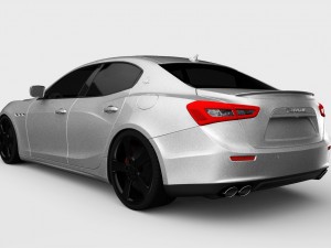 maserati ghibli Modèle 3D