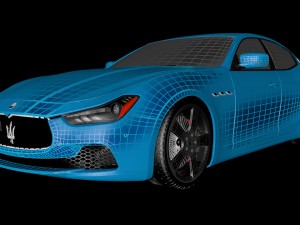 maserati ghibli Modèle 3D