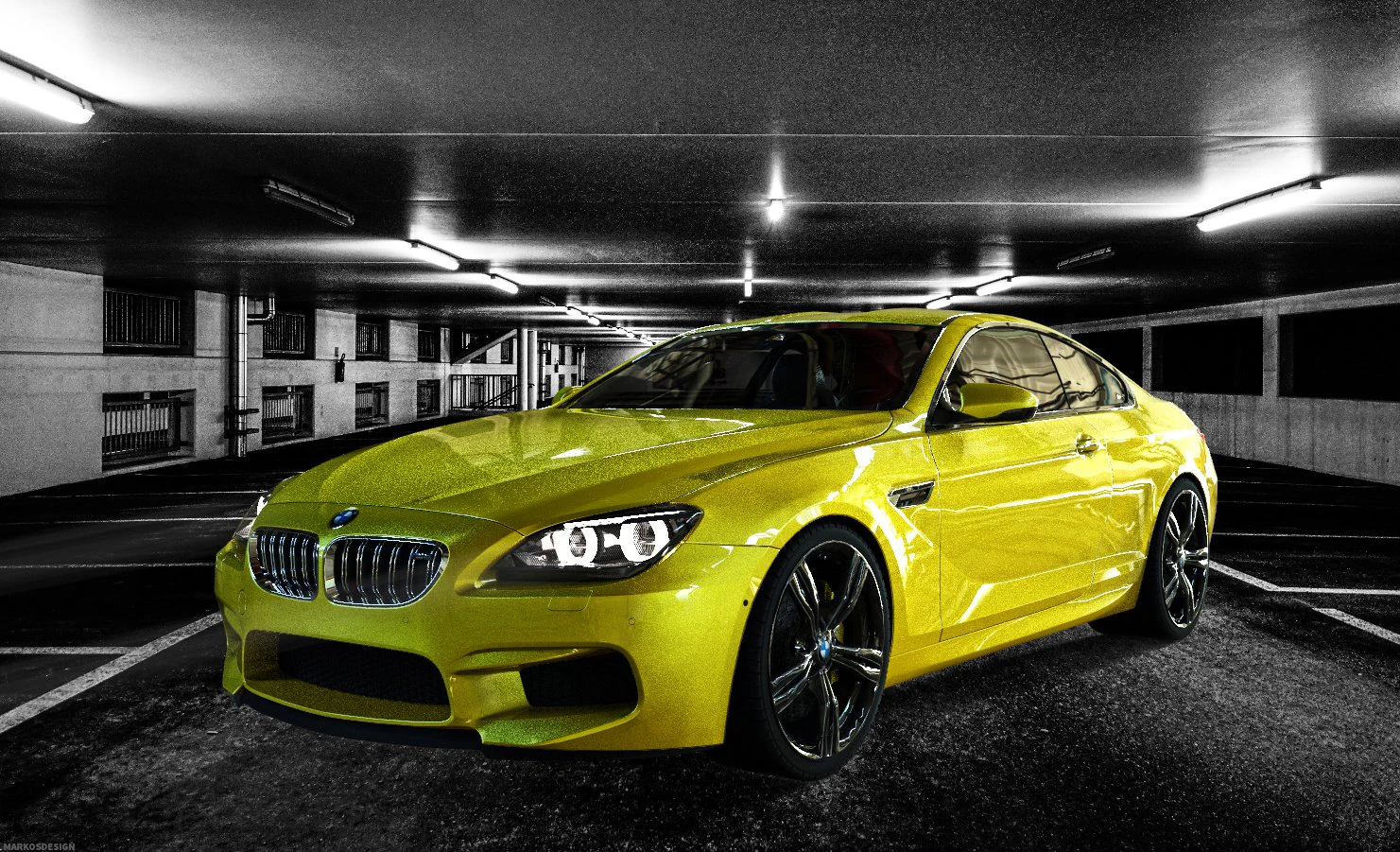 bmw m6 3D Model .c4d .max .obj .3ds .fbx .stl .blend