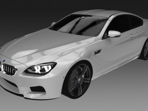 bmw m6 Modèle 3D