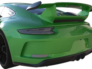 2018 porsche 911 gt3 3D मॉडल