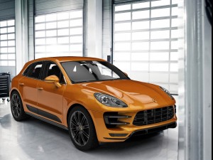 porsche macan turbo 3D 모델