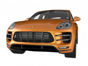 porsche macan turbo Modèle 3D