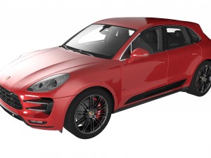 porsche macan turbo Modèle 3D