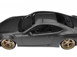toyota gt86 bagged Modelo 3D