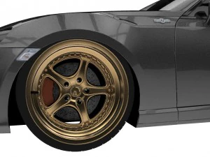 toyota gt86 bagged 3D Model