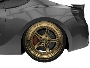 toyota gt86 bagged 3D Model