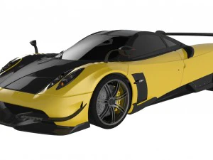 pagani huayra bc 3D Model