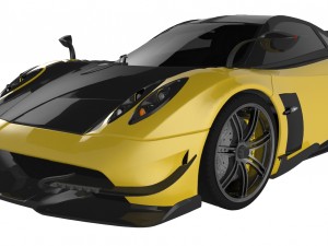 pagani huayra bc 3D मॉडल