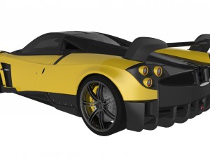 pagani huayra bc 3D मॉडल