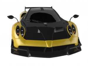 pagani huayra bc 3D मॉडल