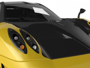 pagani huayra bc 3D मॉडल