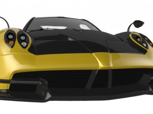 pagani huayra bc 3D मॉडल