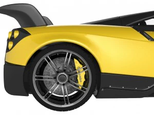 pagani huayra bc 3D Model