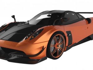 pagani huayra bc 3D मॉडल