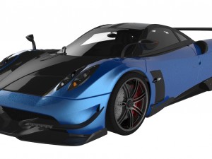 pagani huayra bc 3D मॉडल
