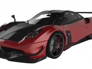 pagani huayra bc 3D मॉडल