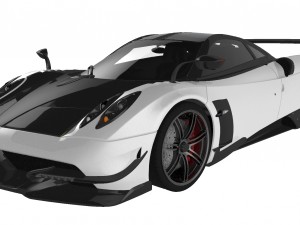 pagani huayra bc 3D मॉडल