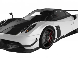 pagani huayra bc 3D Model