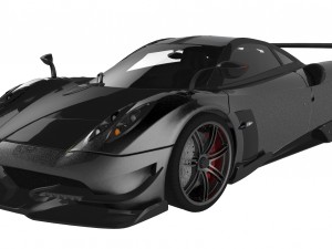 pagani huayra bc 3D मॉडल