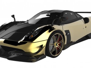pagani huayra bc 3D मॉडल