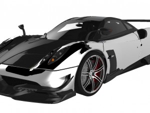 pagani huayra bc 3D मॉडल