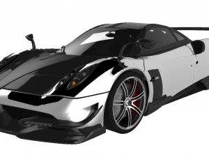 pagani huayra bc 3D Model