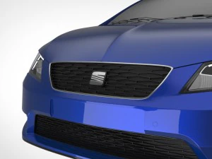 seat leon mk3 bagged 3D Model