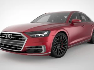 2018 audi a8 d5 3D Model