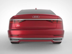 2018 audi a8 d5 3D Model