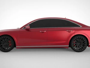 2018 audi a8 d5 3D Model