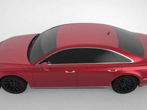 2018 audi a8 d5 3D Model