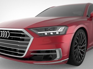 2018 audi a8 d5 Modèle 3D