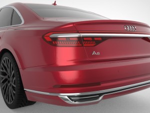 2018 audi a8 d5 Modèle 3D