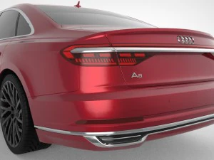 2018 audi a8 d5 3D Model