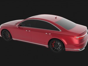 2018 audi a8 d5 Modèle 3D