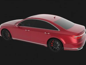 2018 audi a8 d5 3D Model