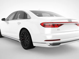 2018 audi a8 d5 3D Model